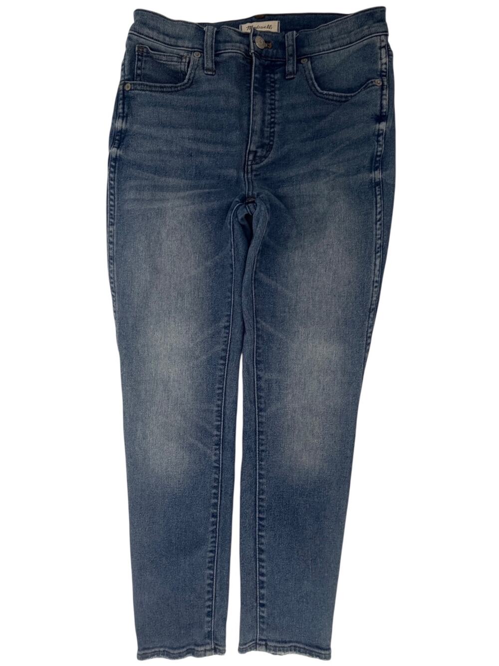Madewell 10-Inch High-Rise Skinny Crop Jeans Women's 28 Horne Wash